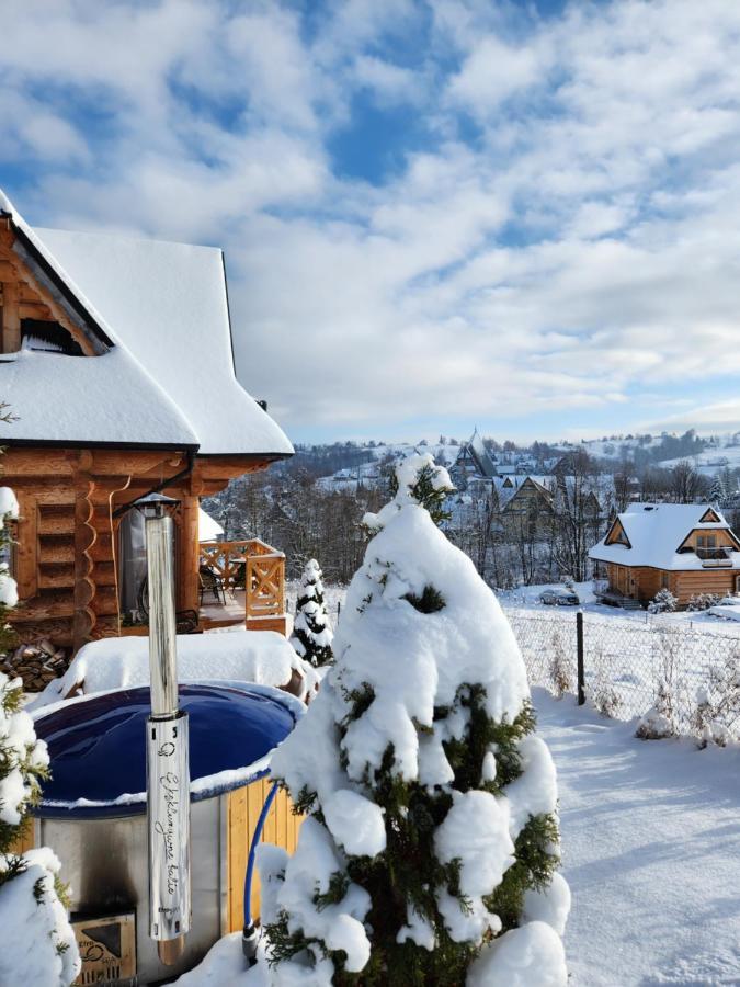 Goralska Chatka 3 Highland Cottage - Jacuzzi, Sauna, Split Ac, Private Parking, Mountains View ザコパネ エクステリア 写真