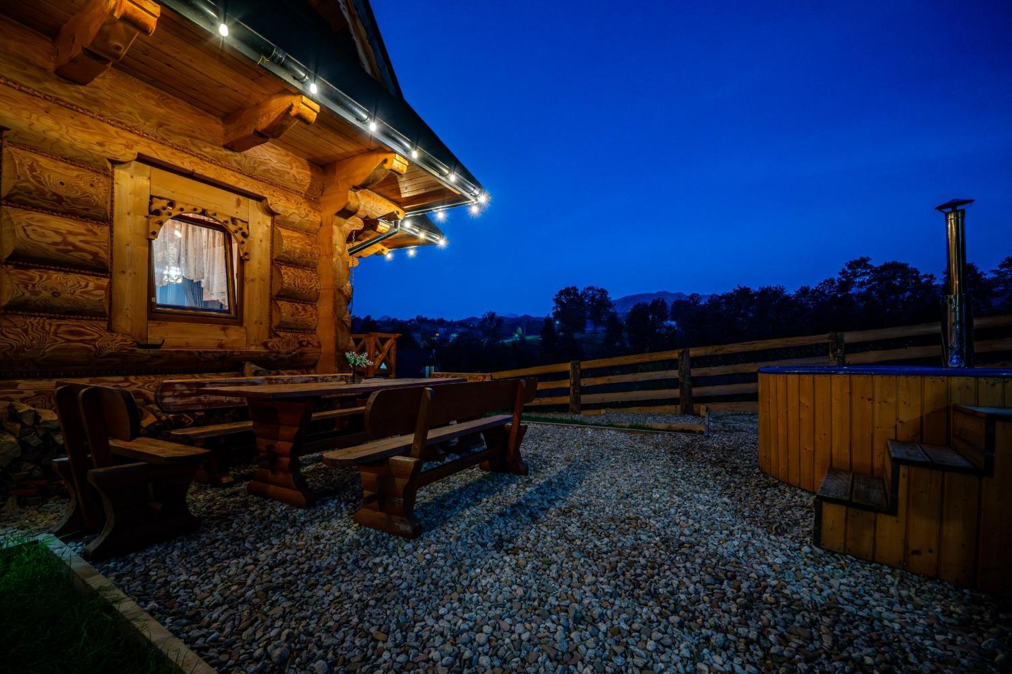 Goralska Chatka 3 Highland Cottage - Jacuzzi, Sauna, Split Ac, Private Parking, Mountains View ザコパネ エクステリア 写真