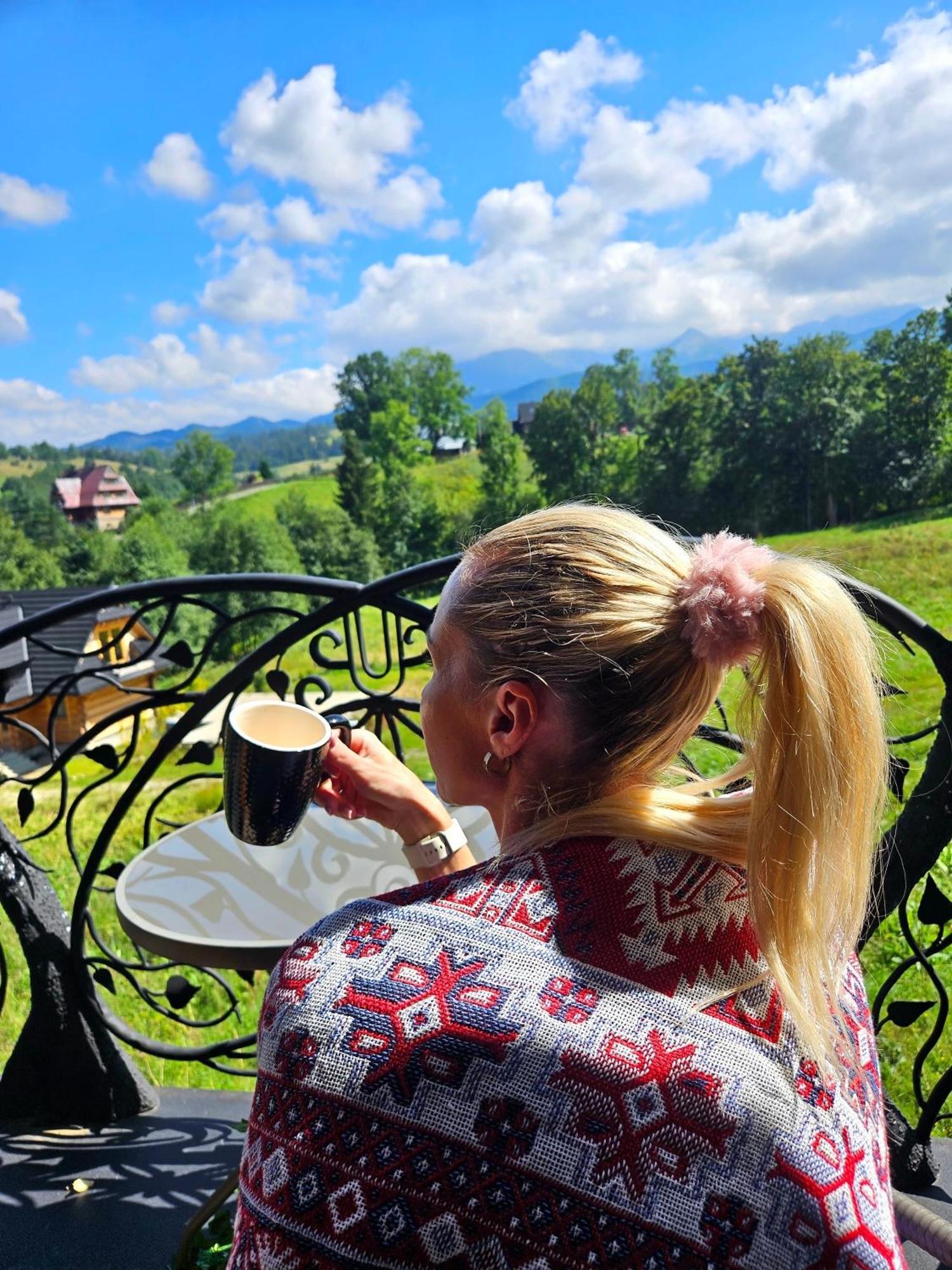 Goralska Chatka 3 Highland Cottage - Jacuzzi, Sauna, Split Ac, Private Parking, Mountains View ザコパネ エクステリア 写真