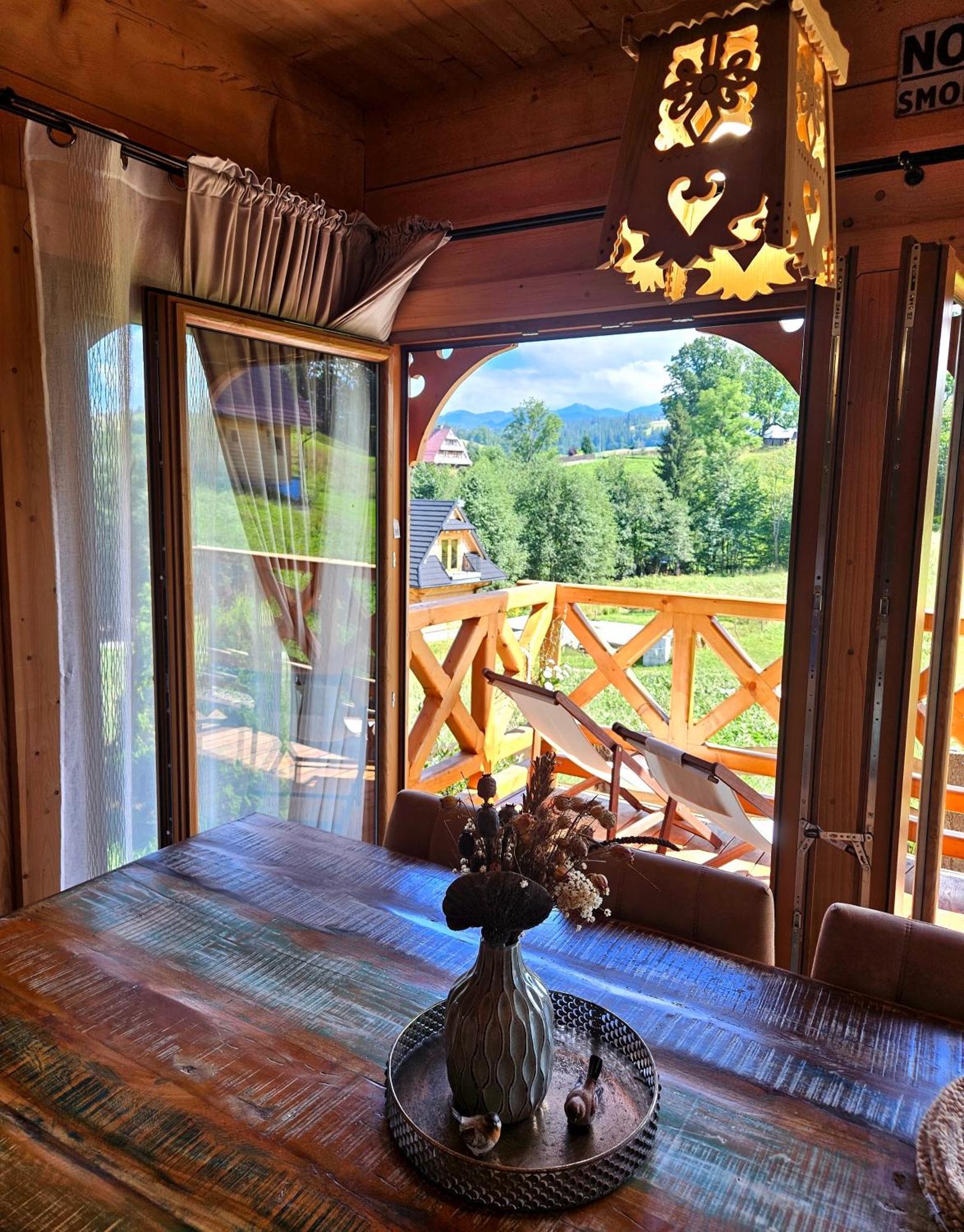 Goralska Chatka 3 Highland Cottage - Jacuzzi, Sauna, Split Ac, Private Parking, Mountains View ザコパネ エクステリア 写真