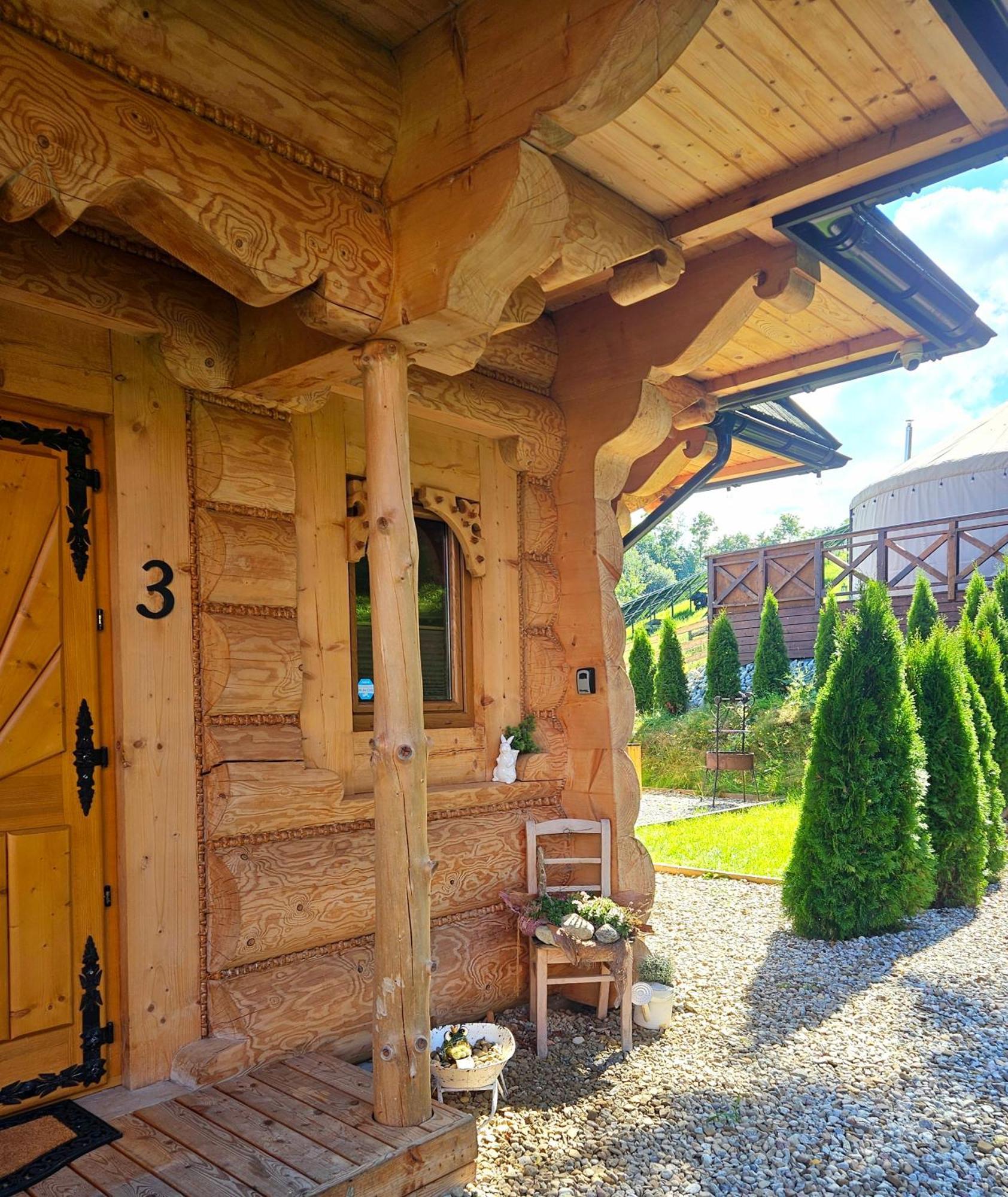 Goralska Chatka 3 Highland Cottage - Jacuzzi, Sauna, Split Ac, Private Parking, Mountains View ザコパネ エクステリア 写真