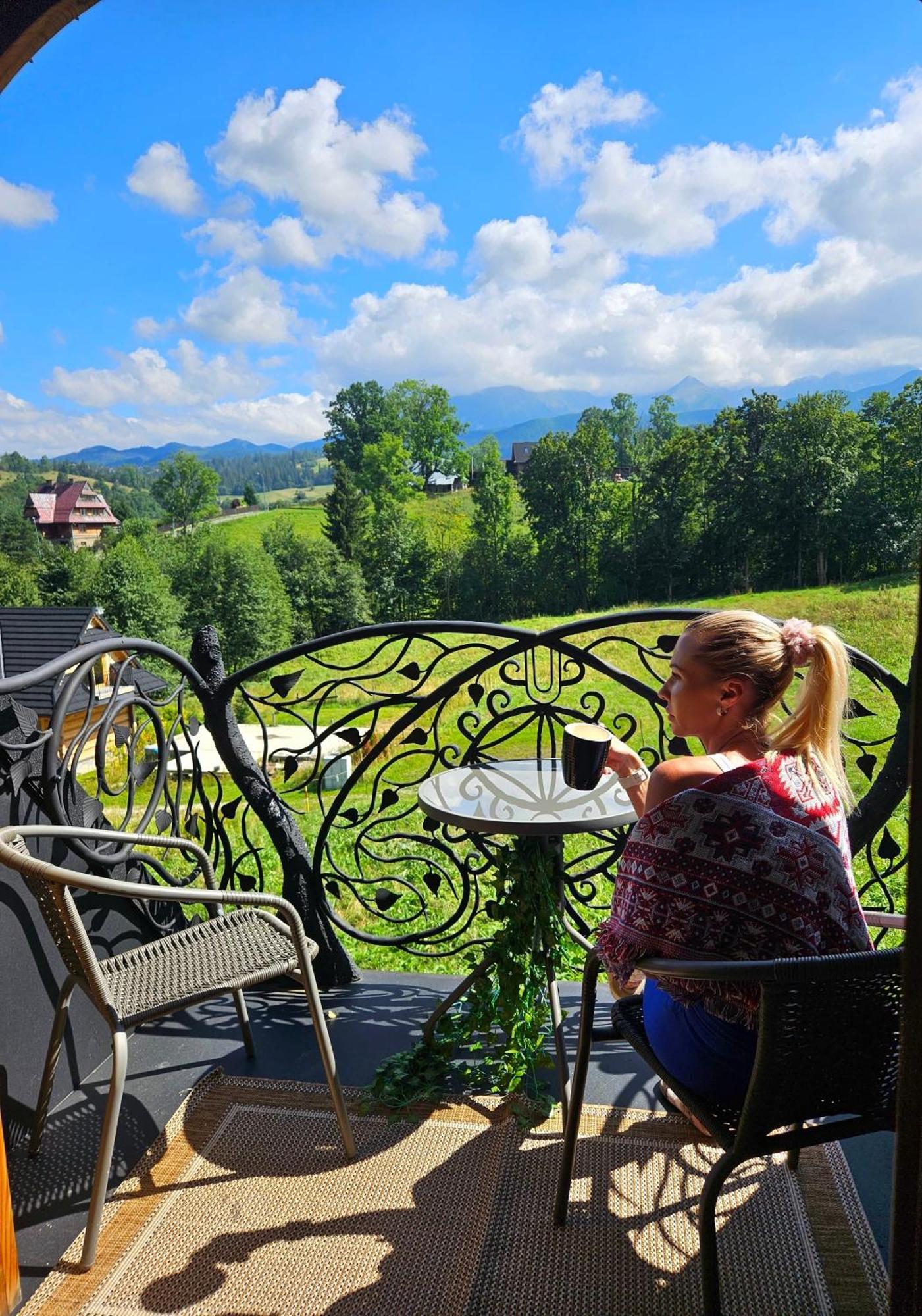 Goralska Chatka 3 Highland Cottage - Jacuzzi, Sauna, Split Ac, Private Parking, Mountains View ザコパネ エクステリア 写真